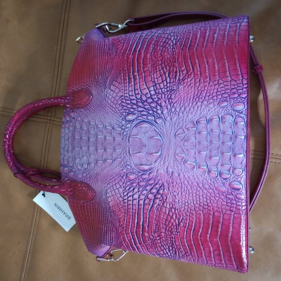 Brahmin Large Duxbury Jazzynova Ombre Melbourne Satchel NWT - Picture 15 of 15
